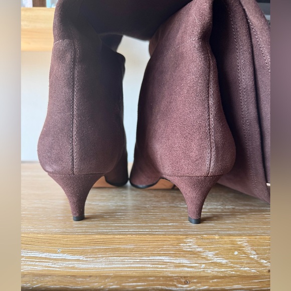NEW! MADEWELL Women’s Emilie Tall Suede Boot Chocolate Raisin Size 10.5 - no box - Picture 8 of 16